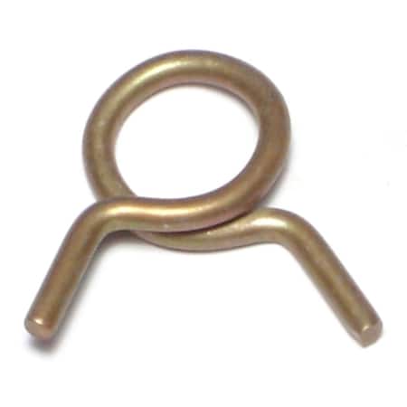 Midwest Fastener 1/2" OD Zinc Plated Steel Hose Clamps 15PK 70206